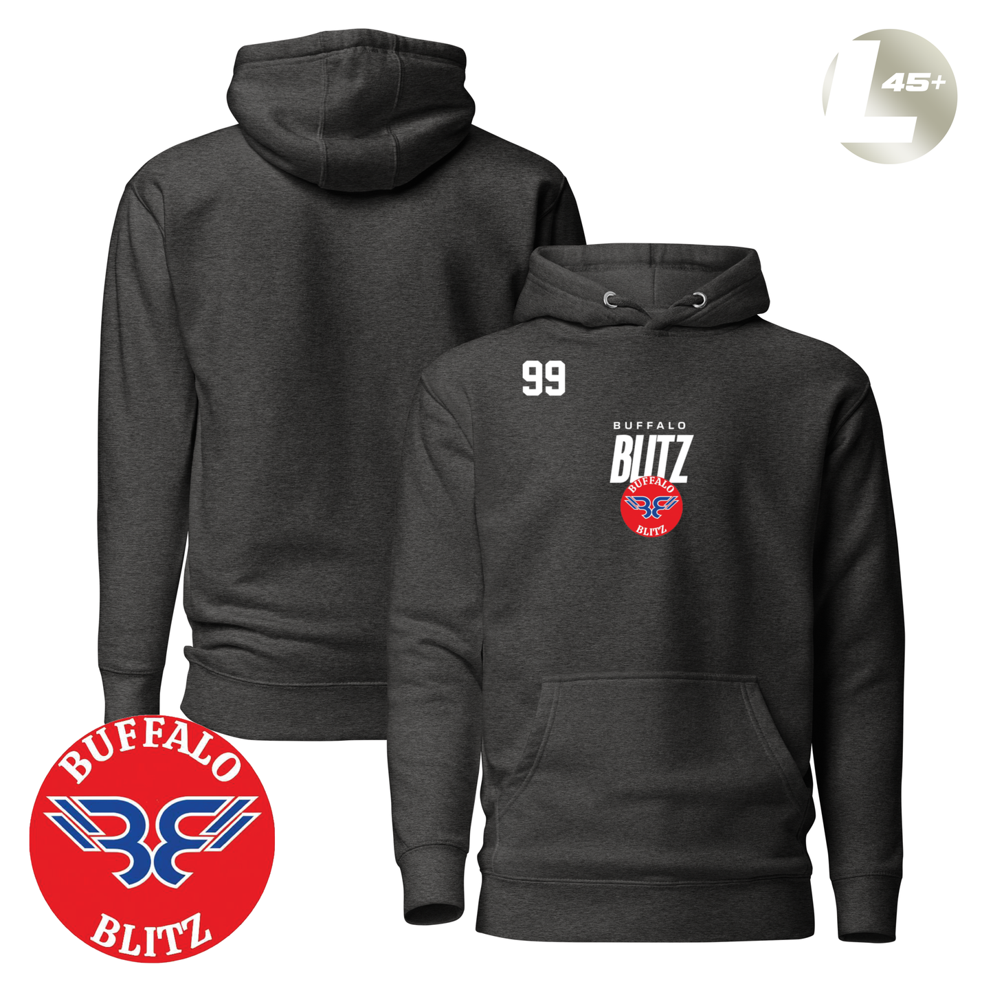 Buffalo Blitz 2026 Performance Player Hoodie