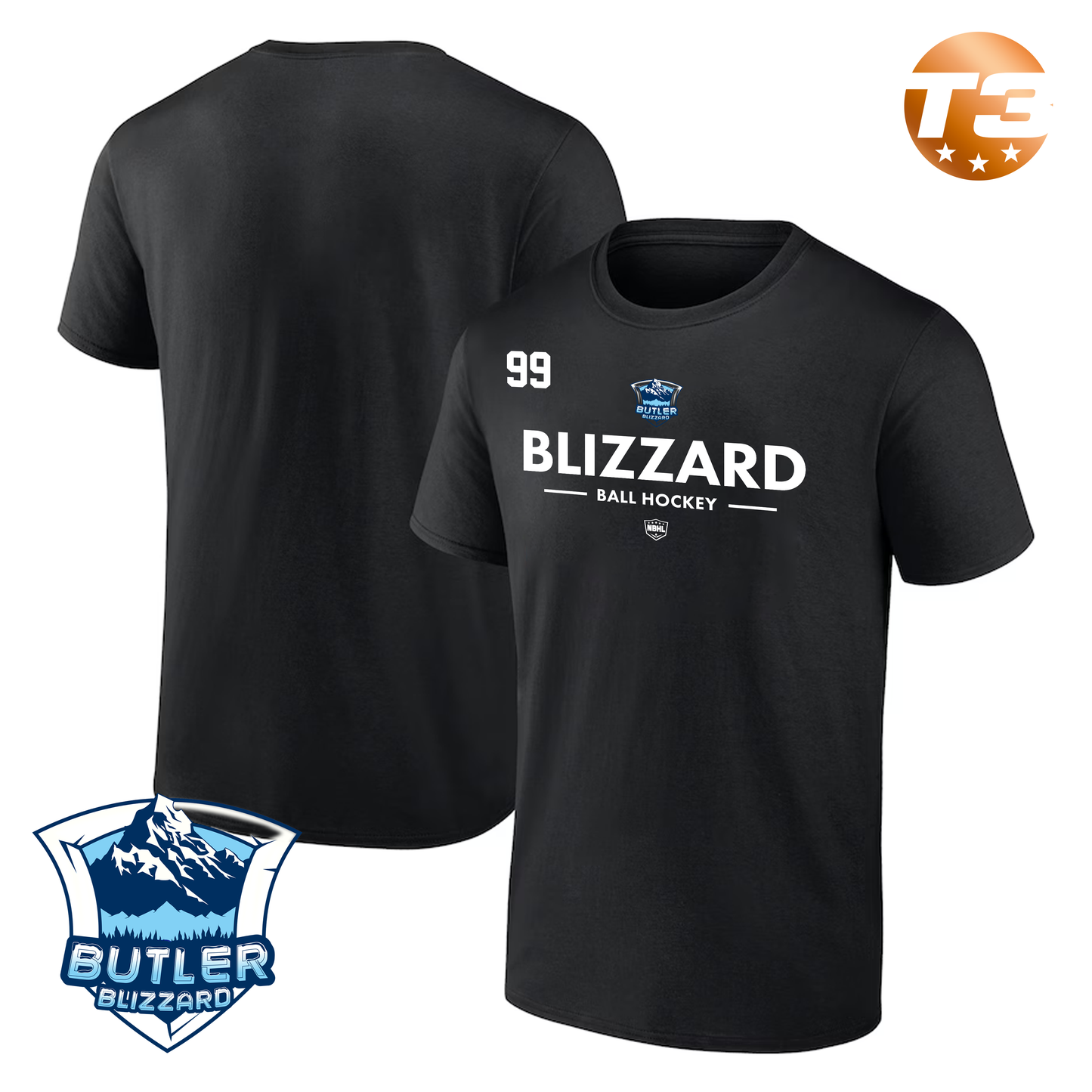 Butler Blizzard 2026 Authentic Pro Primary T-Shirt