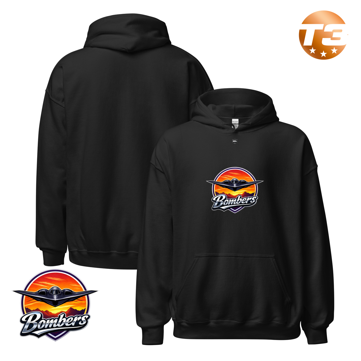 Northampton Bombers 2026 Classic Logo Hoodie
