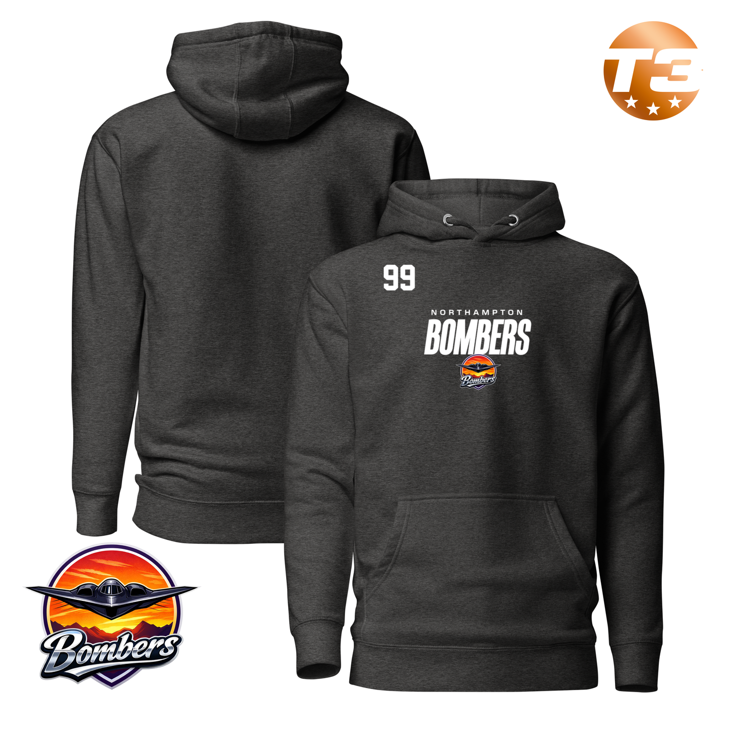 Northampton Bombers 2026 Performance Player Hoodie