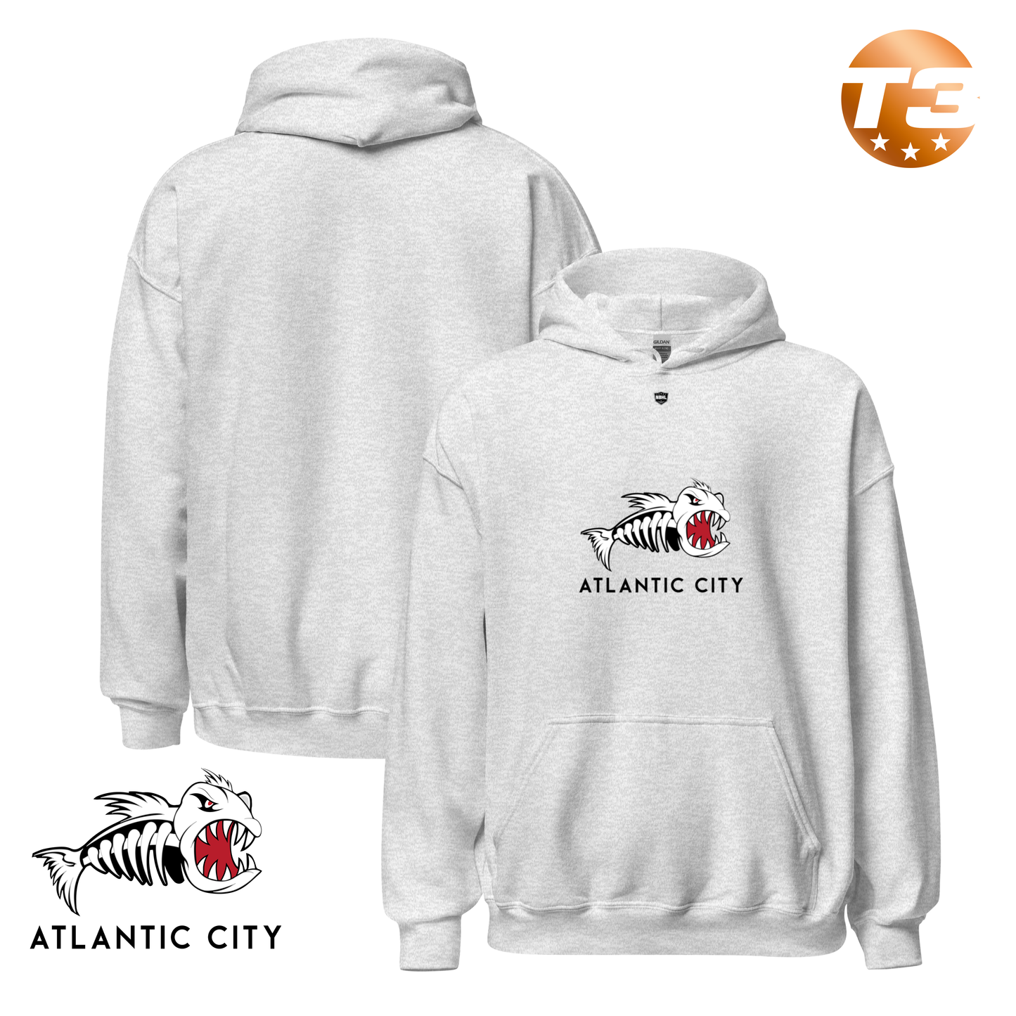 Atlantic City Bonefish 2026 Classic Logo Hoodie