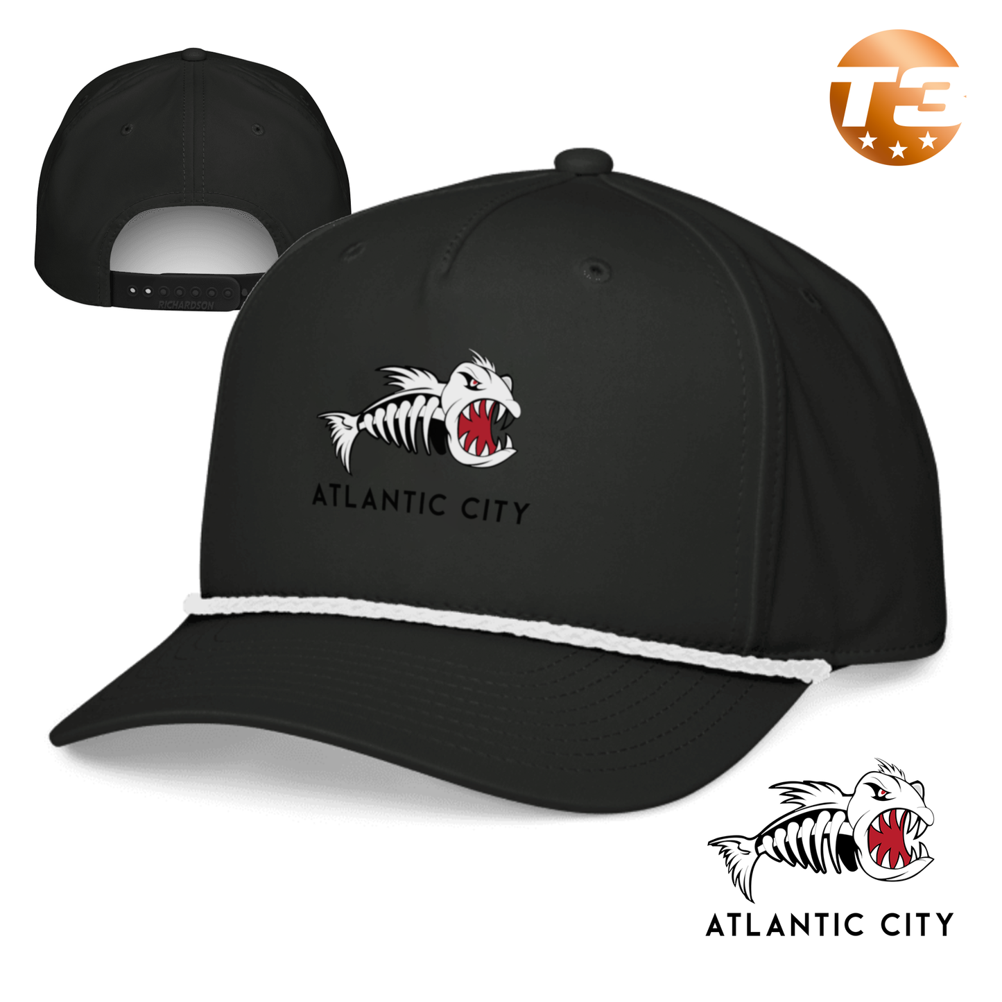 Atlantic City Bonefish 2026 Rope Cap