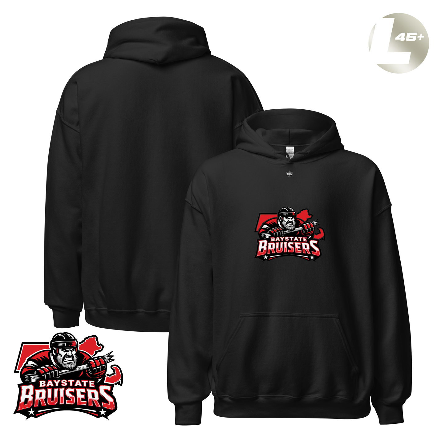 Bay State Bruisers 2026 Classic Logo Hoodie