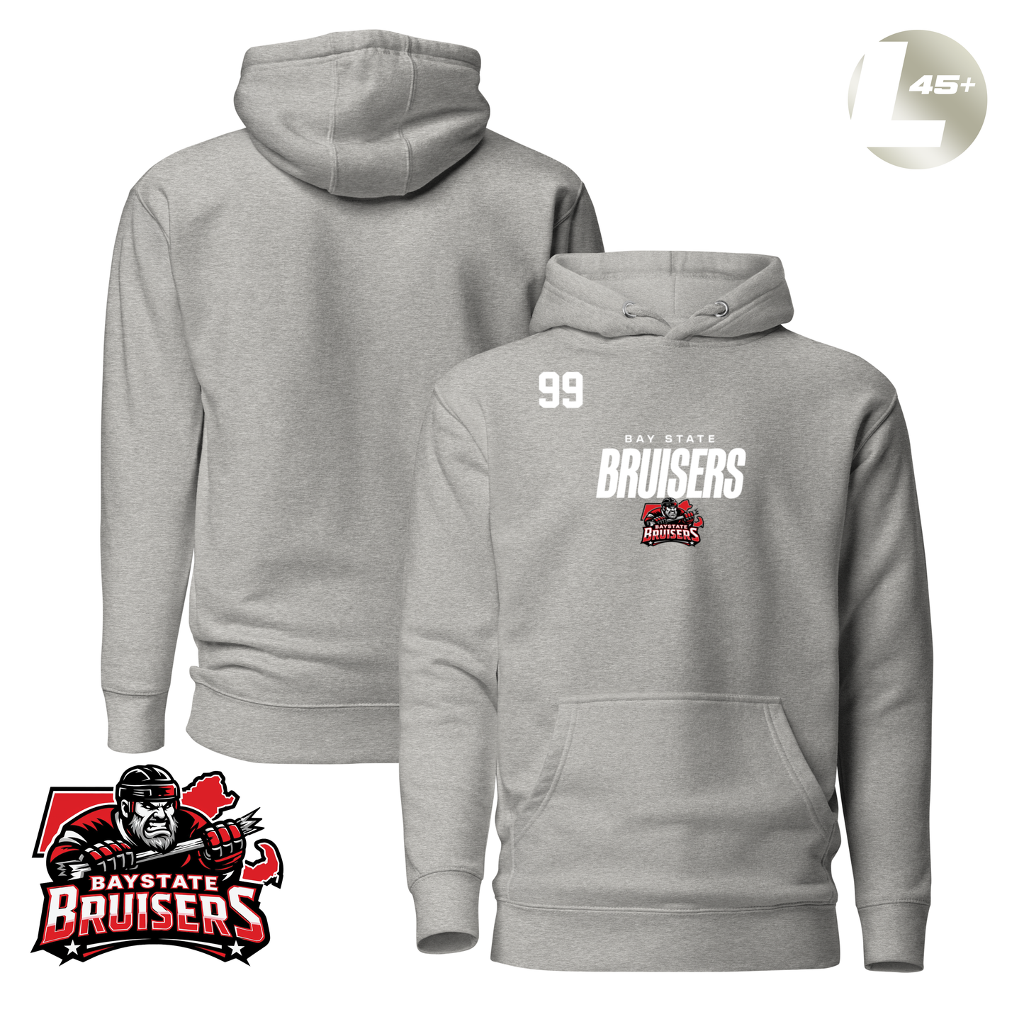 Bay State Bruisers 2026 Performance Player Hoodie