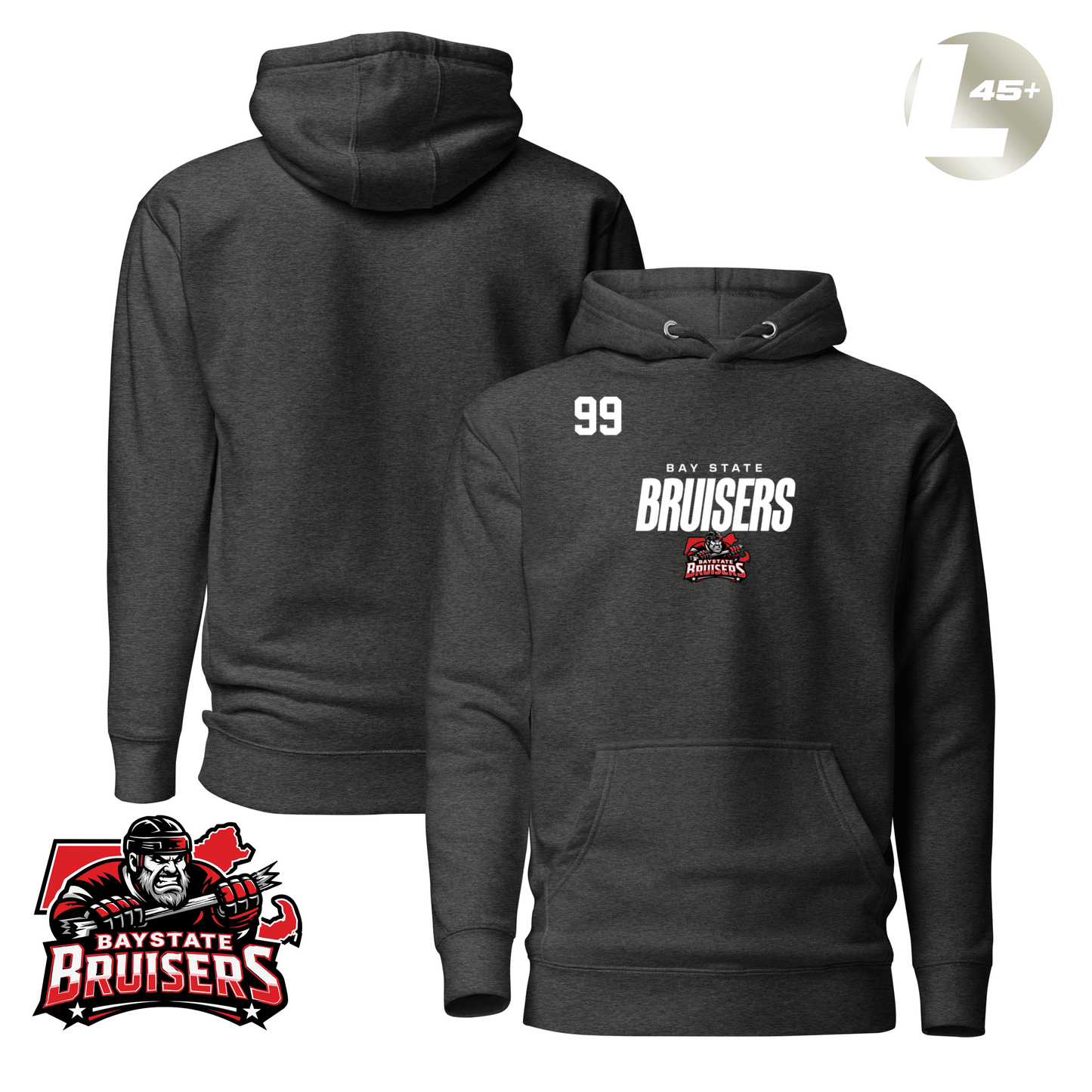 Bay State Bruisers 2026 Performance Player Hoodie