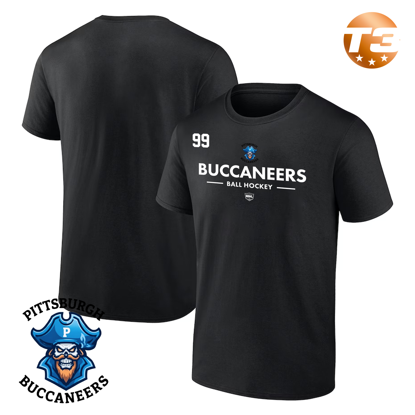 Pittsburgh Buccaneers 2026 Authentic Pro Primary T-Shirt
