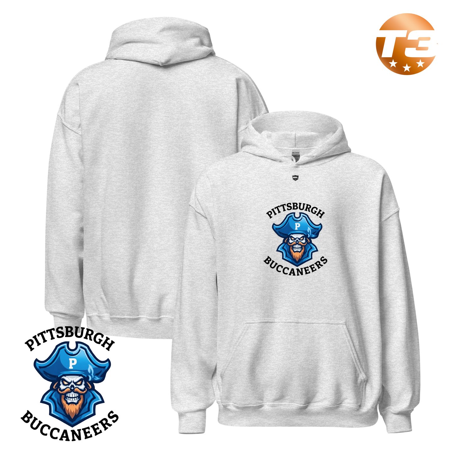 Pittsburgh Buccaneers 2026 Classic Logo Hoodie