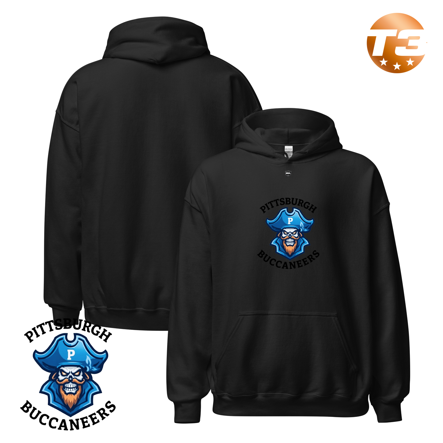 Pittsburgh Buccaneers 2026 Classic Logo Hoodie
