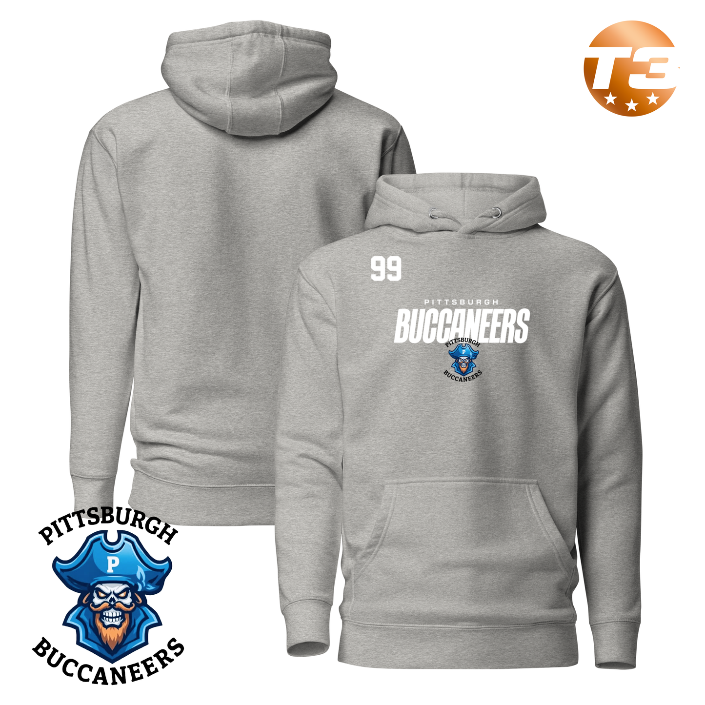 Pittsburgh Buccaneers 2026 Performance Player Hoodie