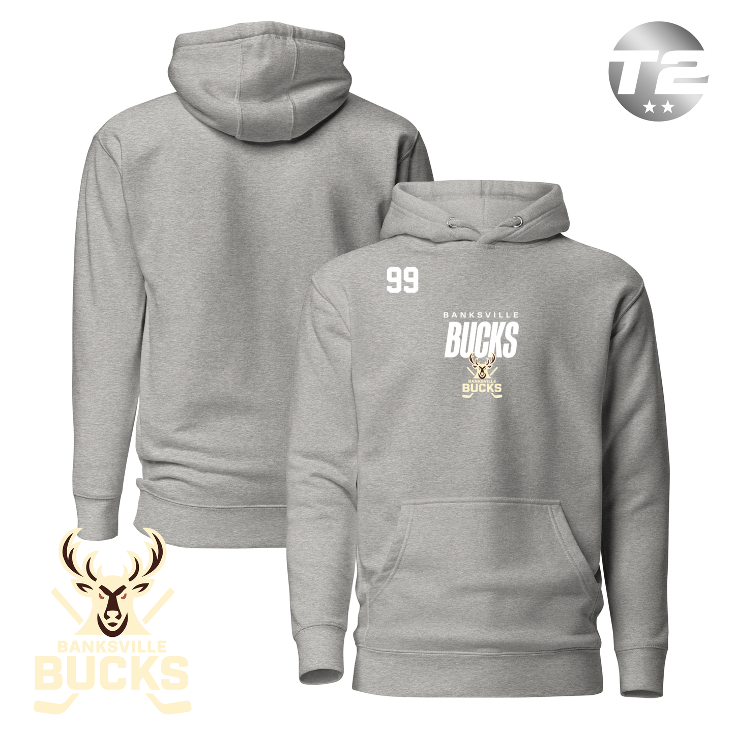 Banksville Bucks 2026 Performance Player Hoodie