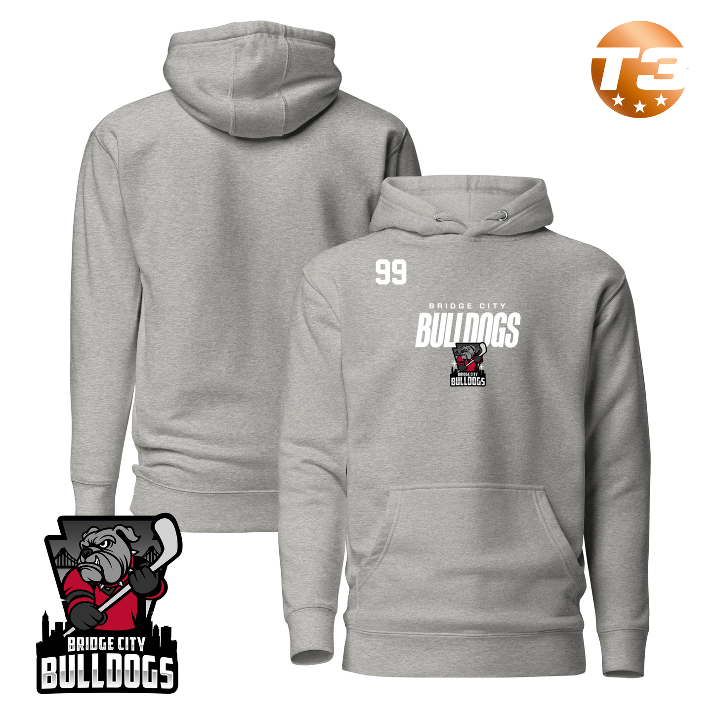 Bridge City Bulldogs 2026 Performance Player Hoodie