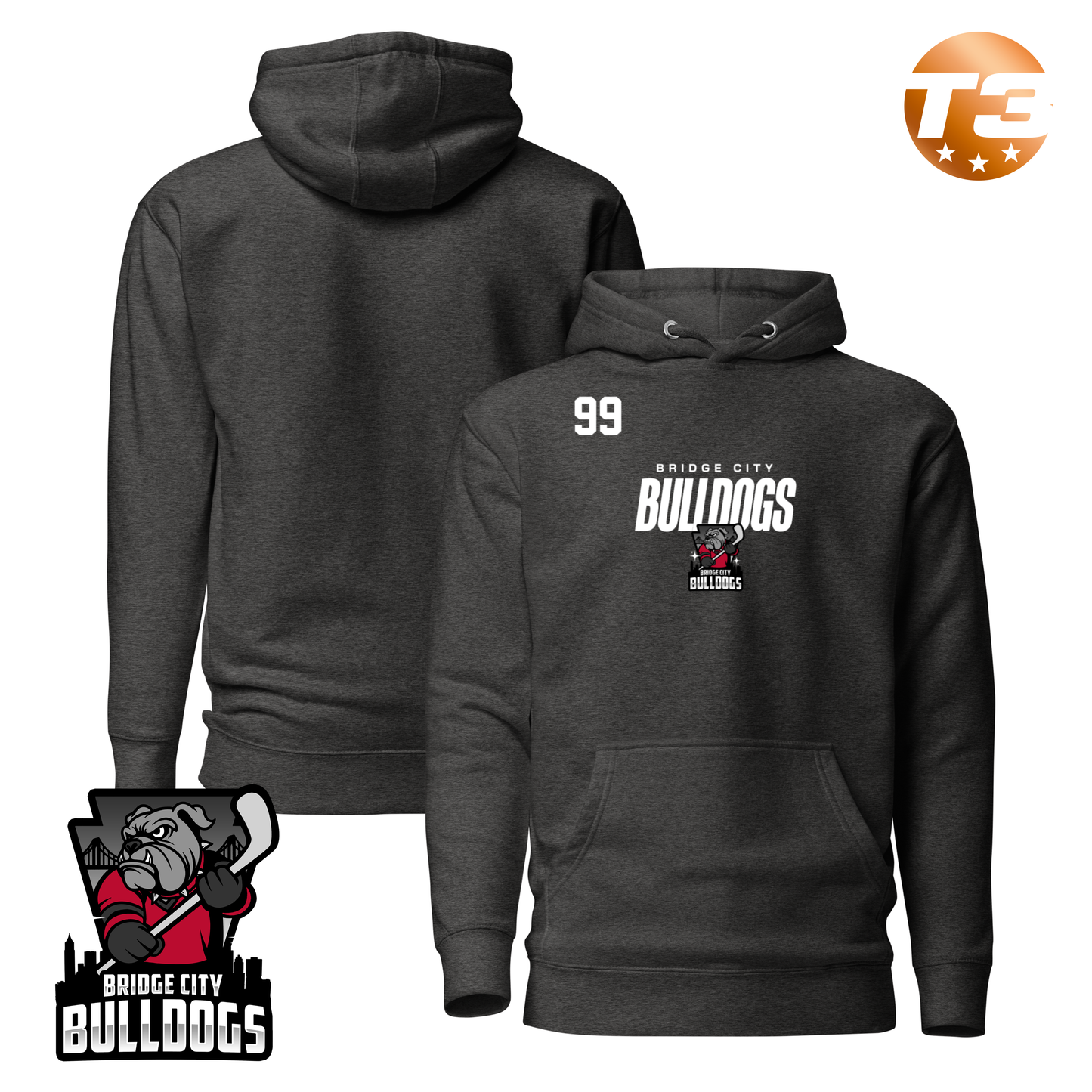 Bridge City Bulldogs 2026 Performance Player Hoodie
