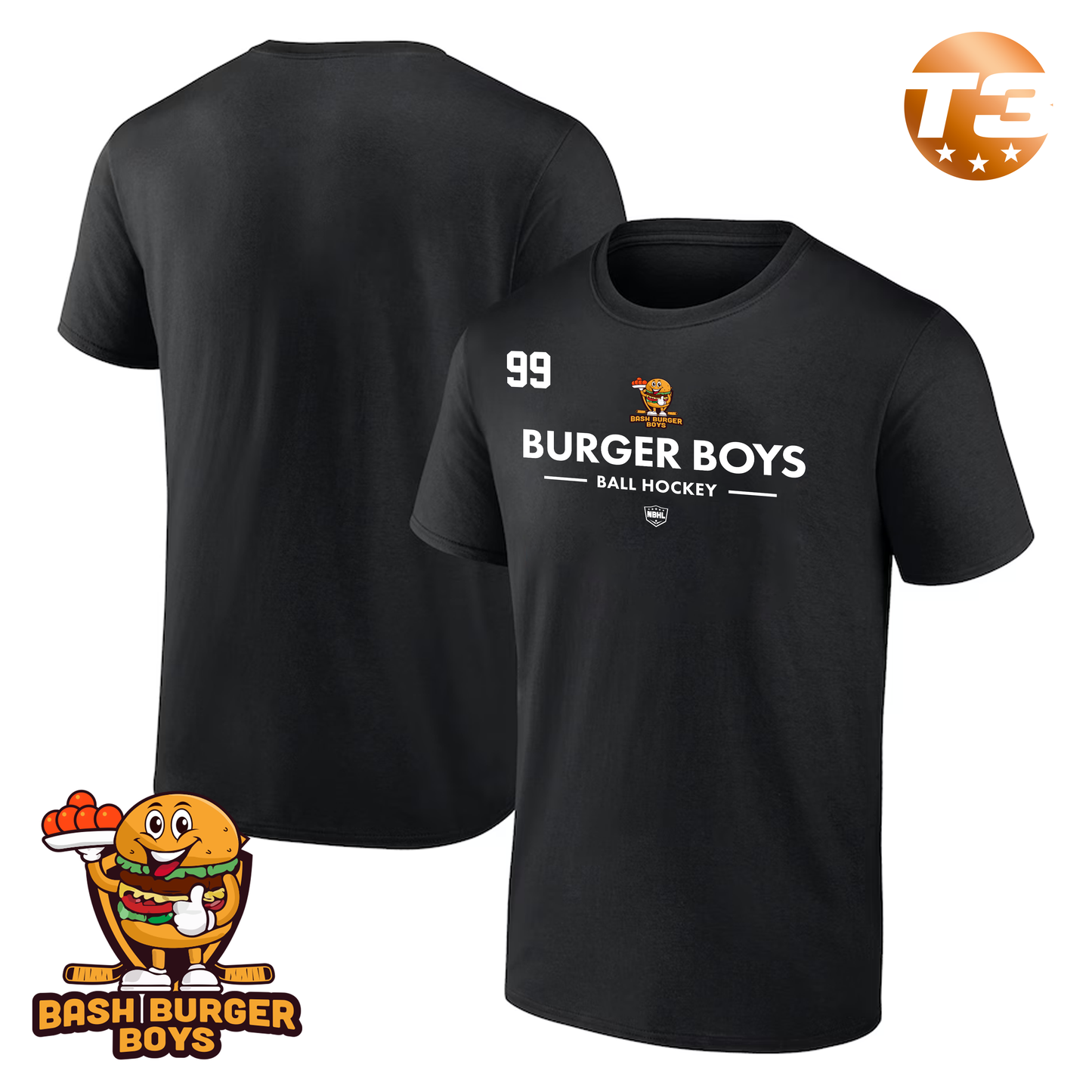 Bay Area Burger Boys 2026 Authentic Pro Primary T-Shirt