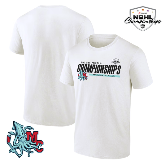 Marlton Calamari 2025 NBHL Championships Team T-Shirt