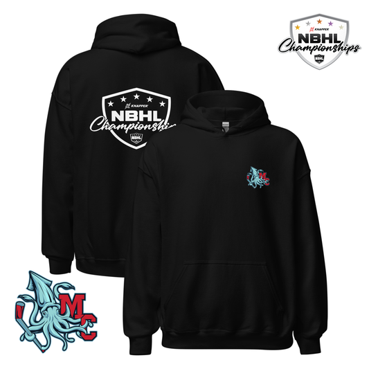 Marlton Calamari 2025 NBHL Championships Team Hoodie