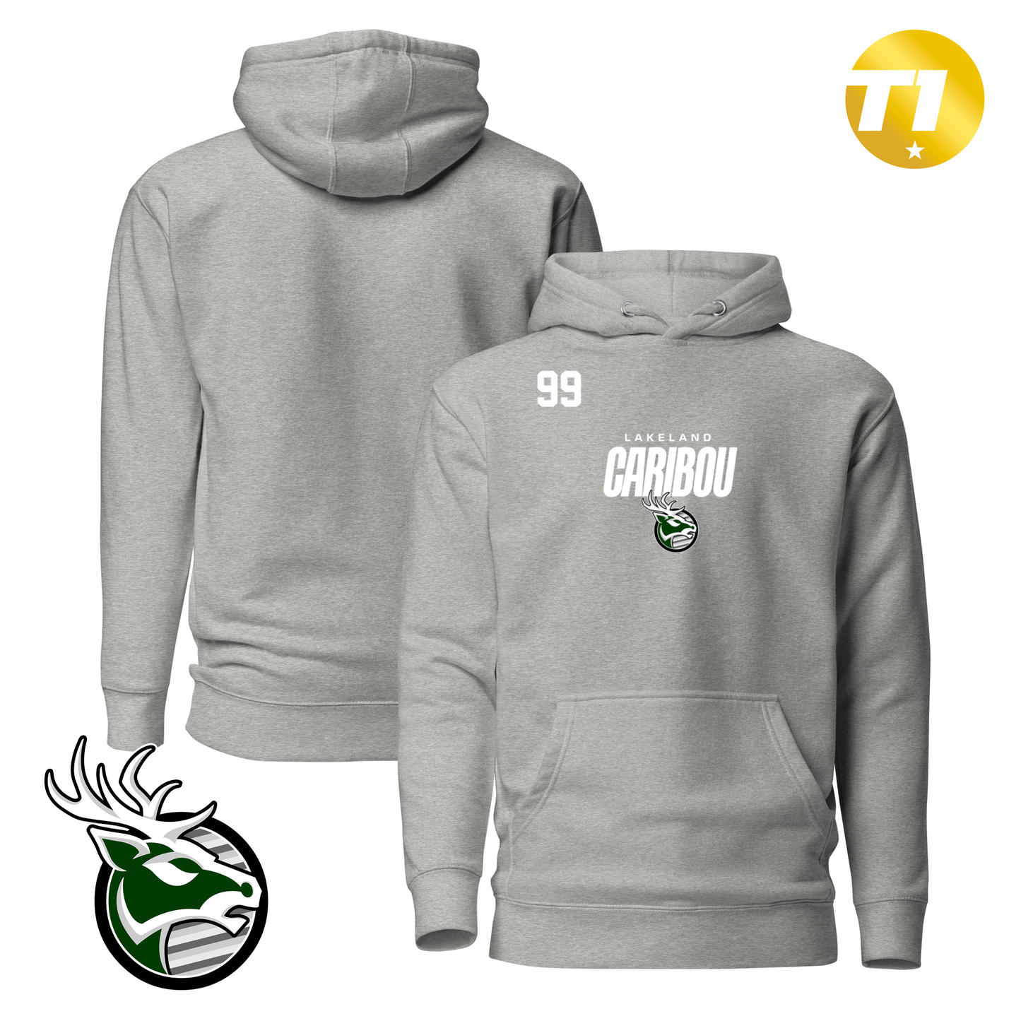 Lakeland Caribou 2026 Performance Player Hoodie