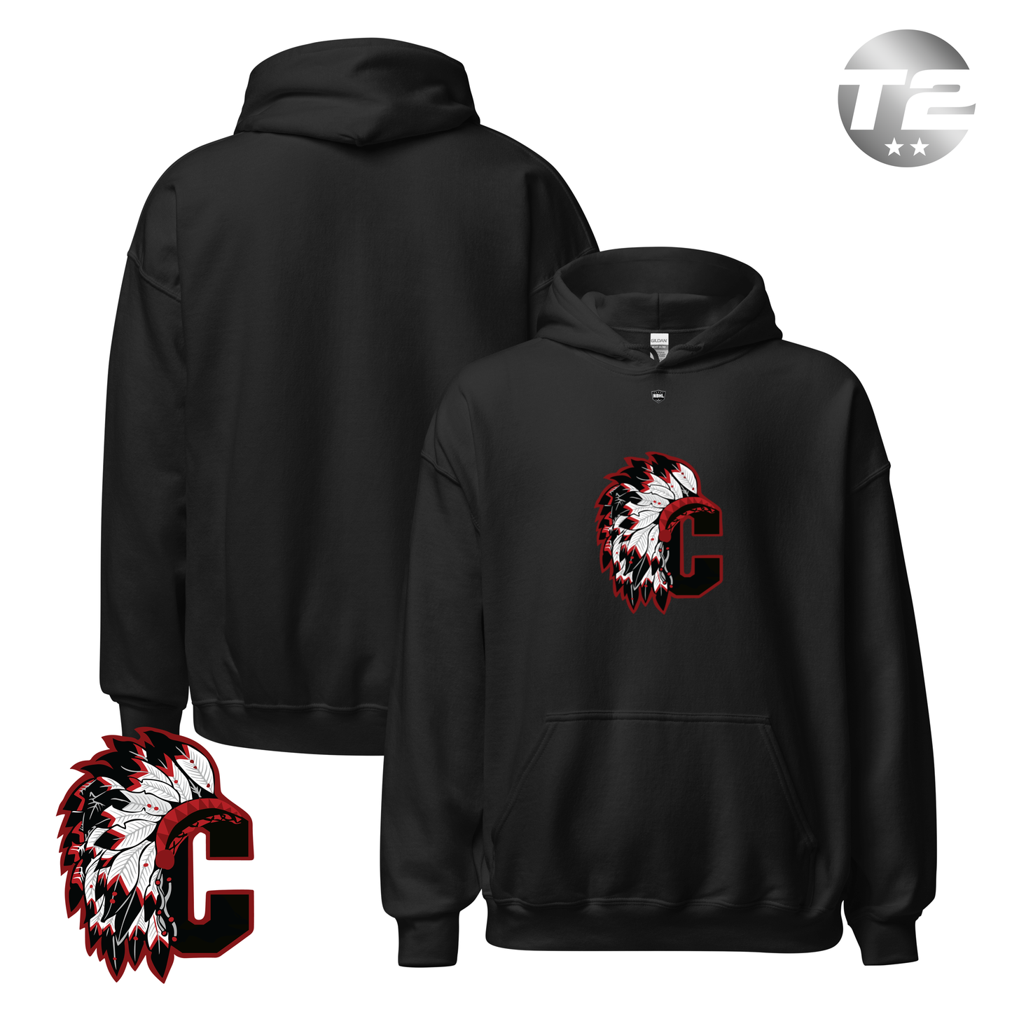 Maple Shade Chiefs 2026 Classic Logo Hoodie