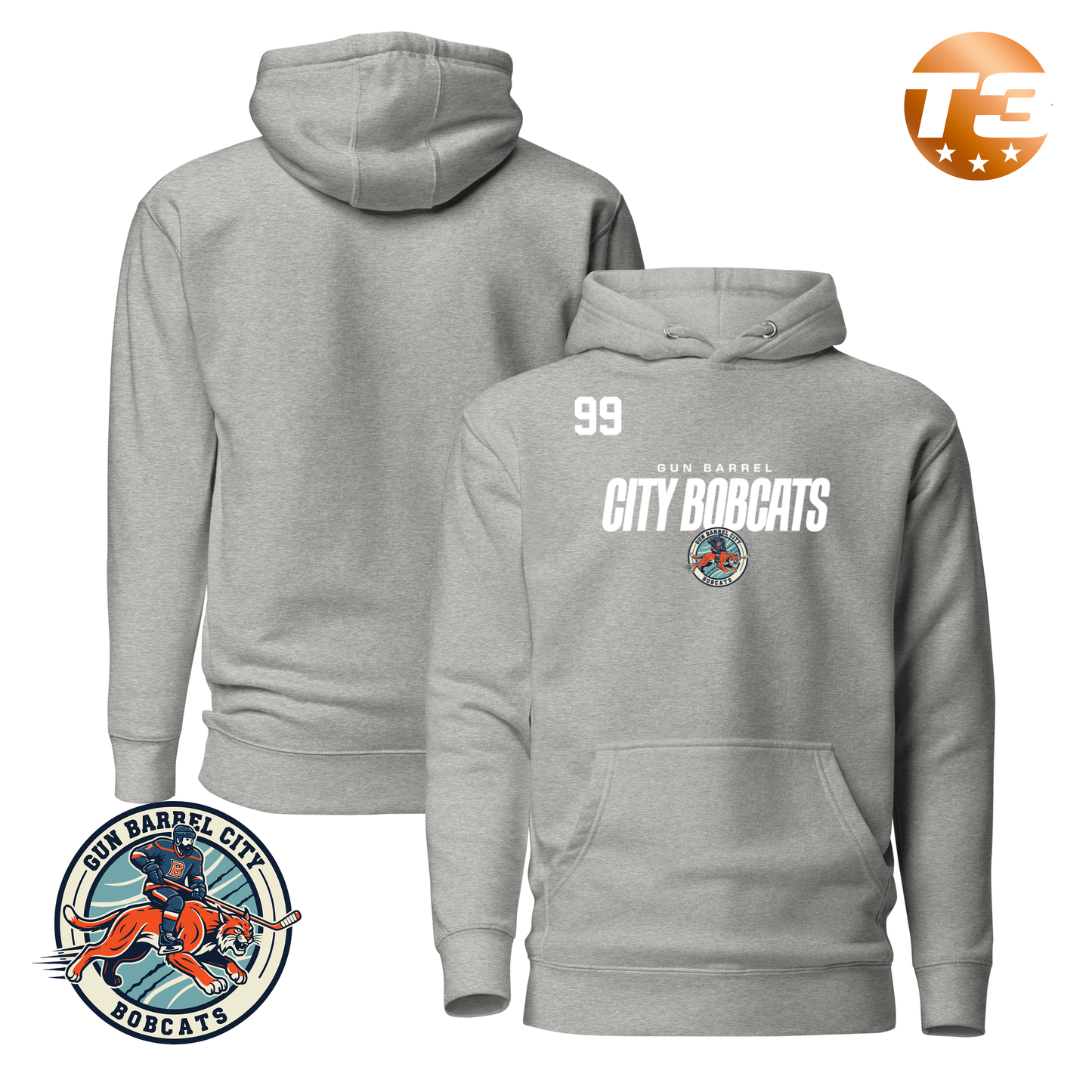 Gun Barrel City Bobcats 2026 Performance Player Hoodie