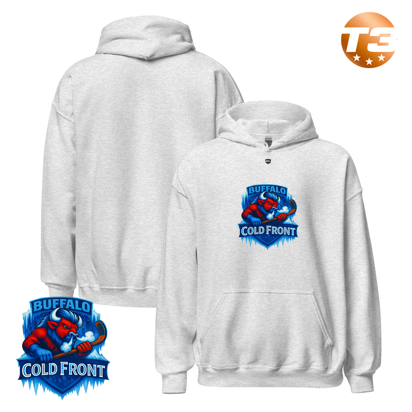 Buffalo Cold Front 2026 Classic Logo Hoodie