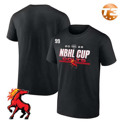 West Coast Colts 2026 NBHL Cup Player Tee
