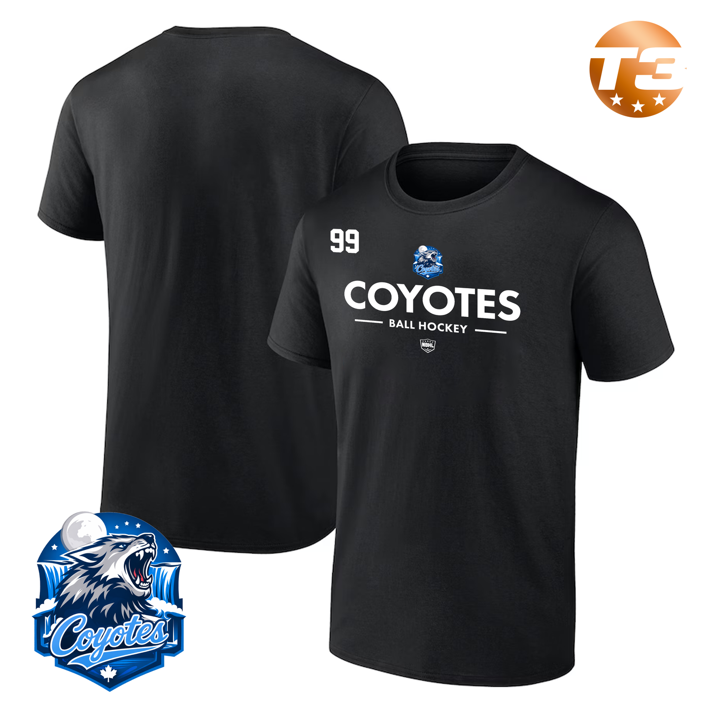 Niagara Coyotes 2026 Authentic Pro Primary T-Shirt