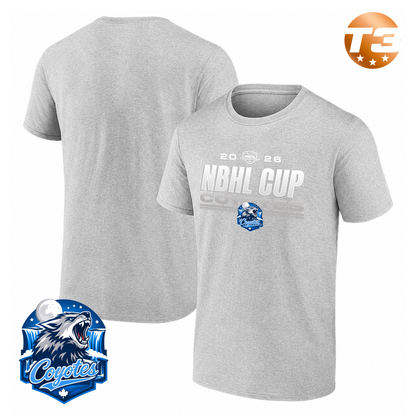 Niagara Coyotes 2026 NBHL Cup Player Tee
