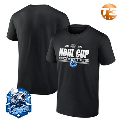 Niagara Coyotes 2026 NBHL Cup Player Tee