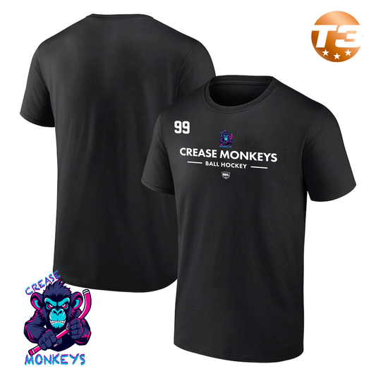 Monroe Crease Monkeys 2026 Authentic Pro Primary T-Shirt