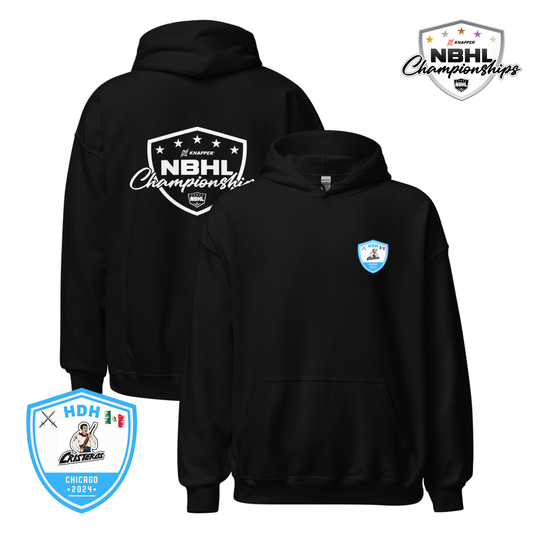 Chicago Cristeros 2025 NBHL Championships Team Hoodie
