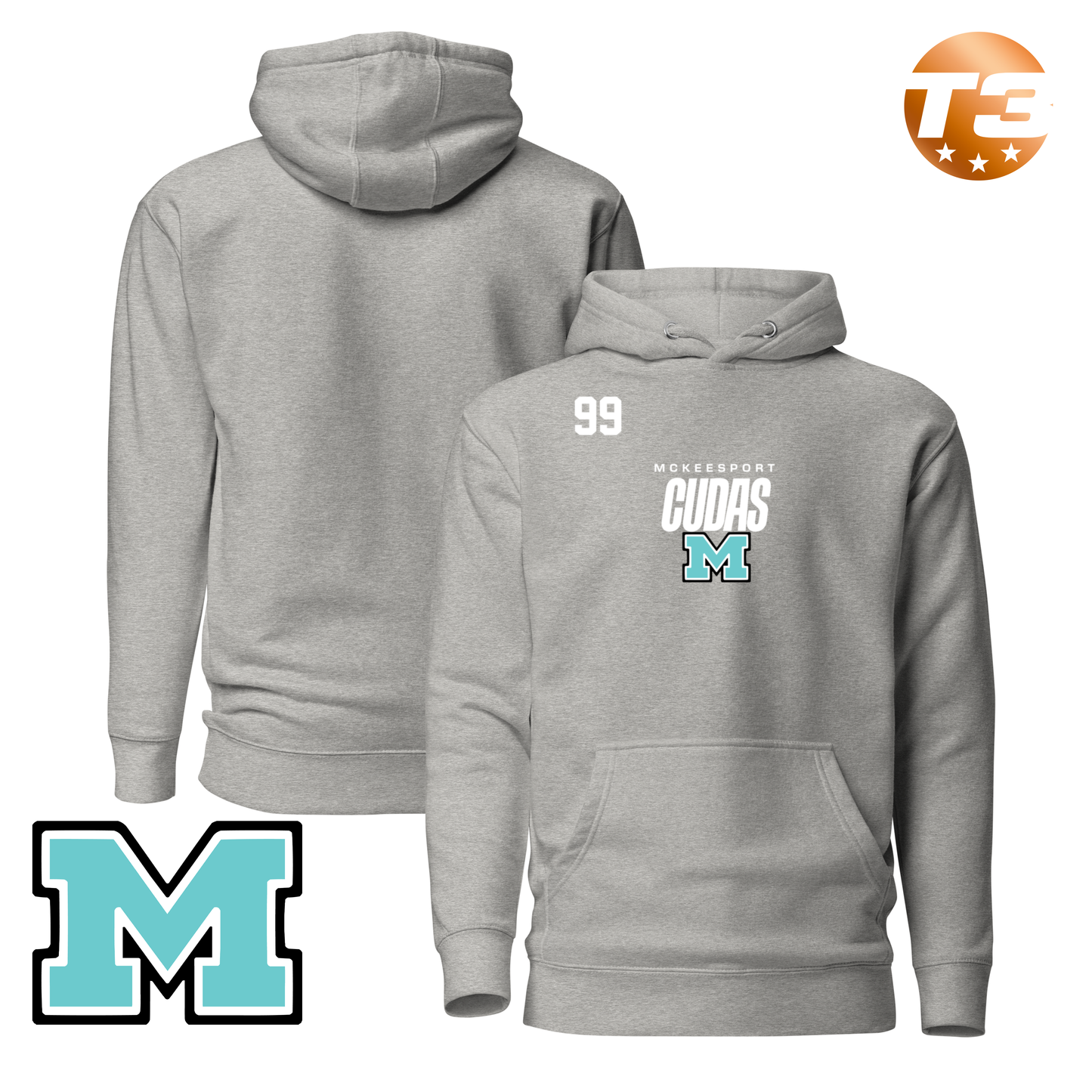 McKeesport Cudas 2026 Performance Player Hoodie