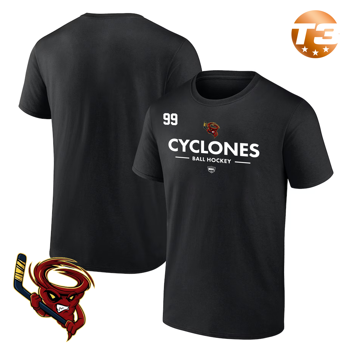 South Jersey Cyclones 2026 Authentic Pro Primary T-Shirt