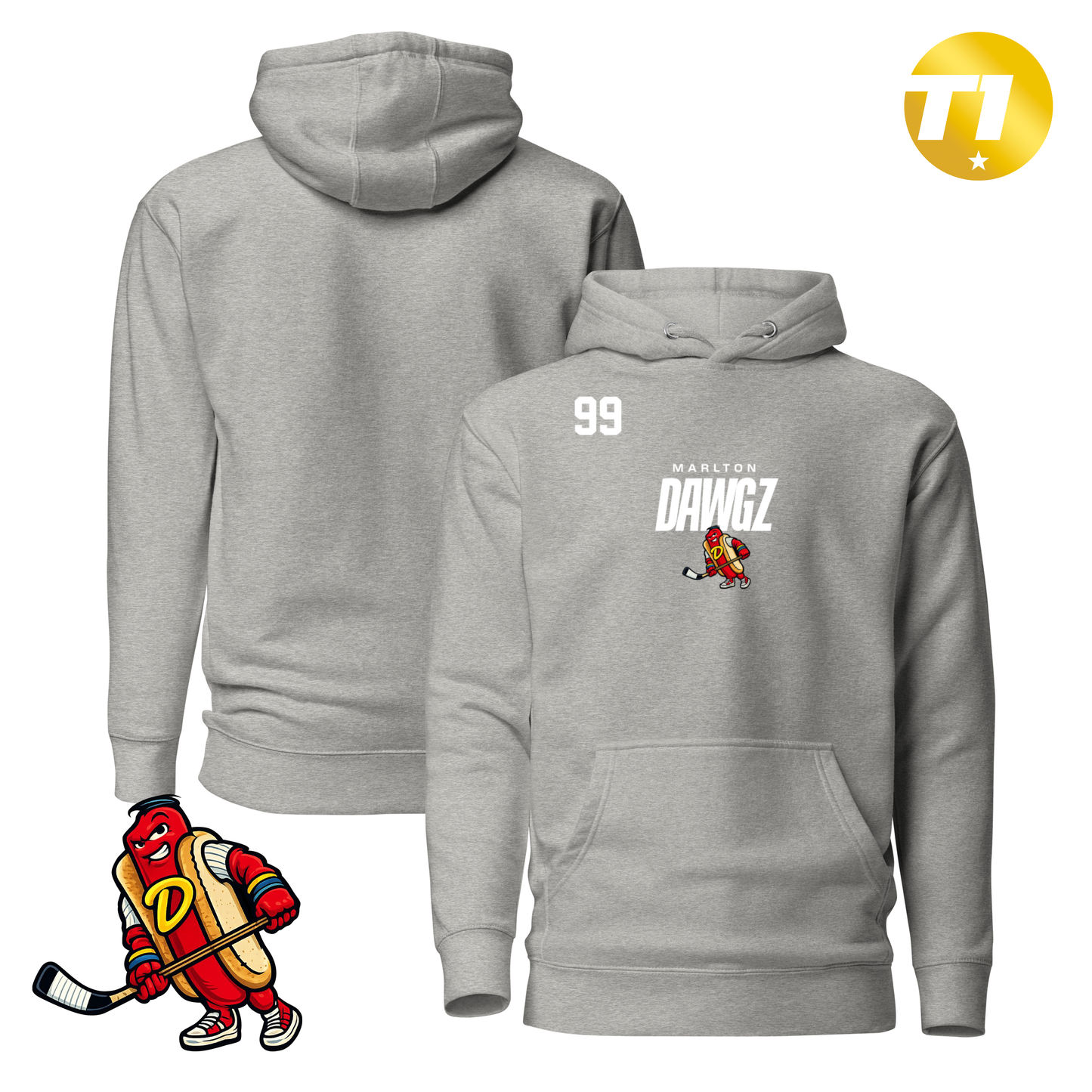 Marlton Dawgz 2026 Performance Player Hoodie