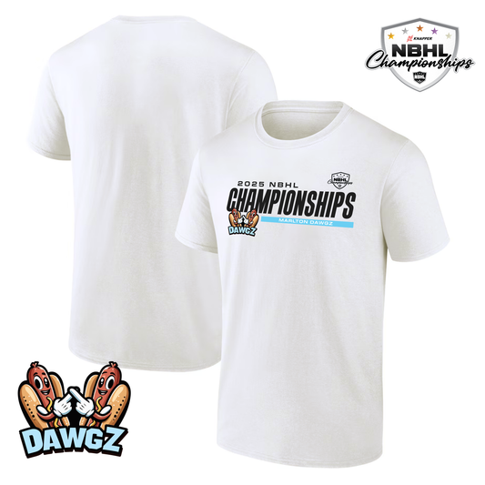 Marlton Dawgz 2025 NBHL Championships T-Shirt