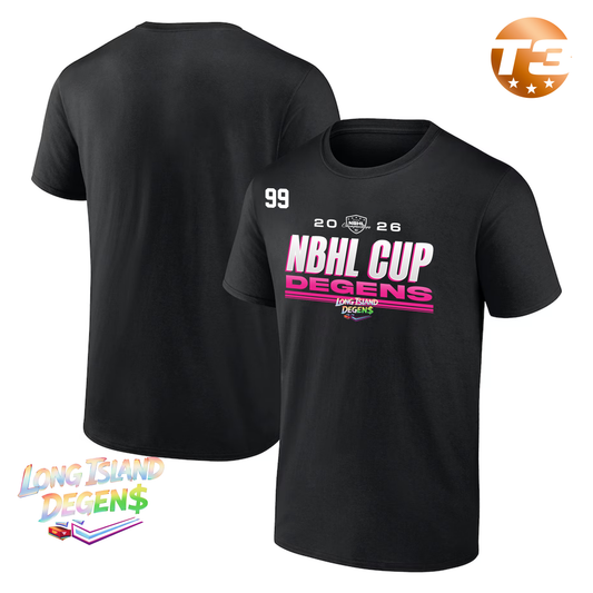 Long Island Degens 2026 NBHL CUP PLAYER TEE