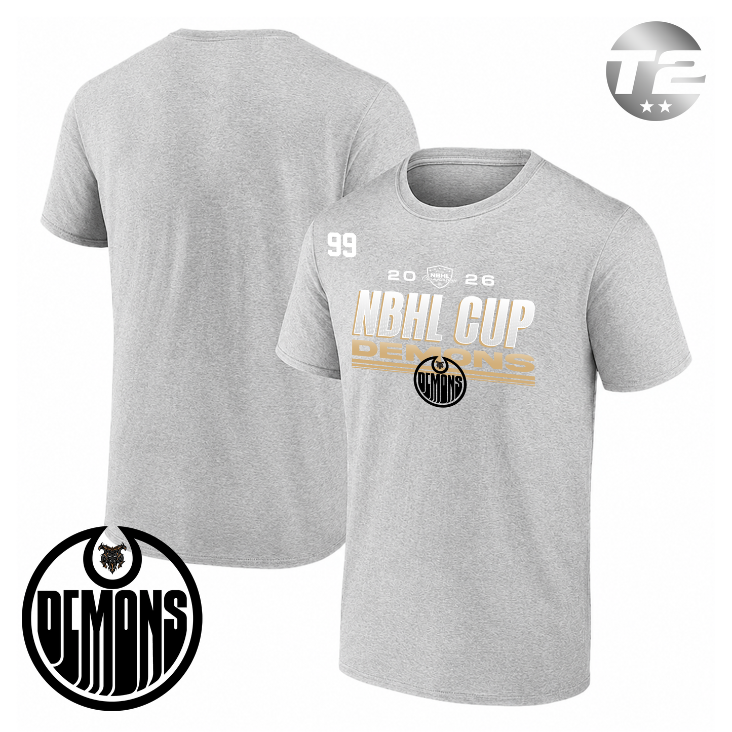 Delco Demons 2026 NBHL Cup Player Tee
