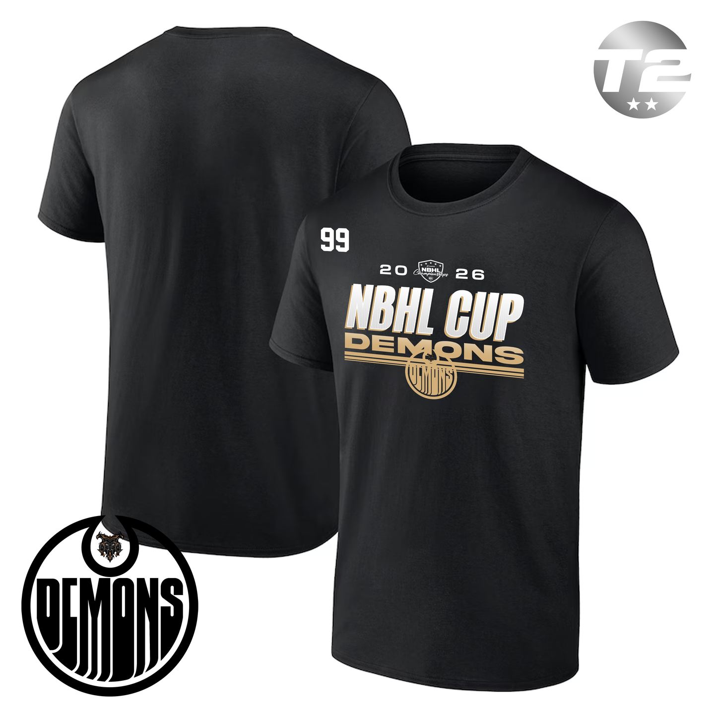 Delco Demons 2026 NBHL Cup Player Tee