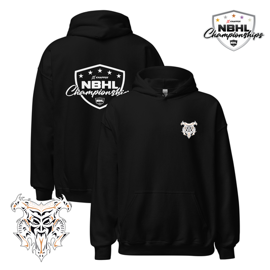 Delco Demons 2025 NBHL Championships Team Hoodie