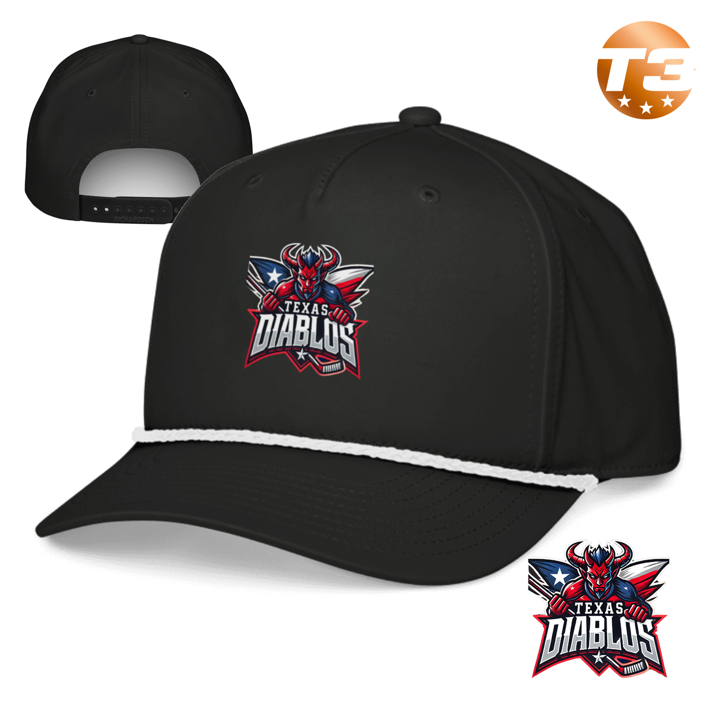 Texas Diablos 2026 Rope Cap
