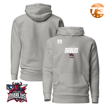 Texas Diablos 2026 Performance Player Hoodie