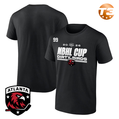 Atlanta Dirty Birds 2026 NBHL Cup Player Tee