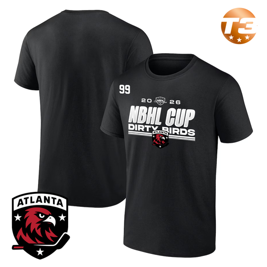 Atlanta Dirty Birds 2026 NBHL CUP PLAYER TEE