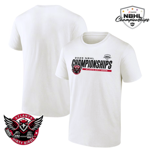 Atlanta Dirty Birds 2025 NBHL Championships T-Shirt