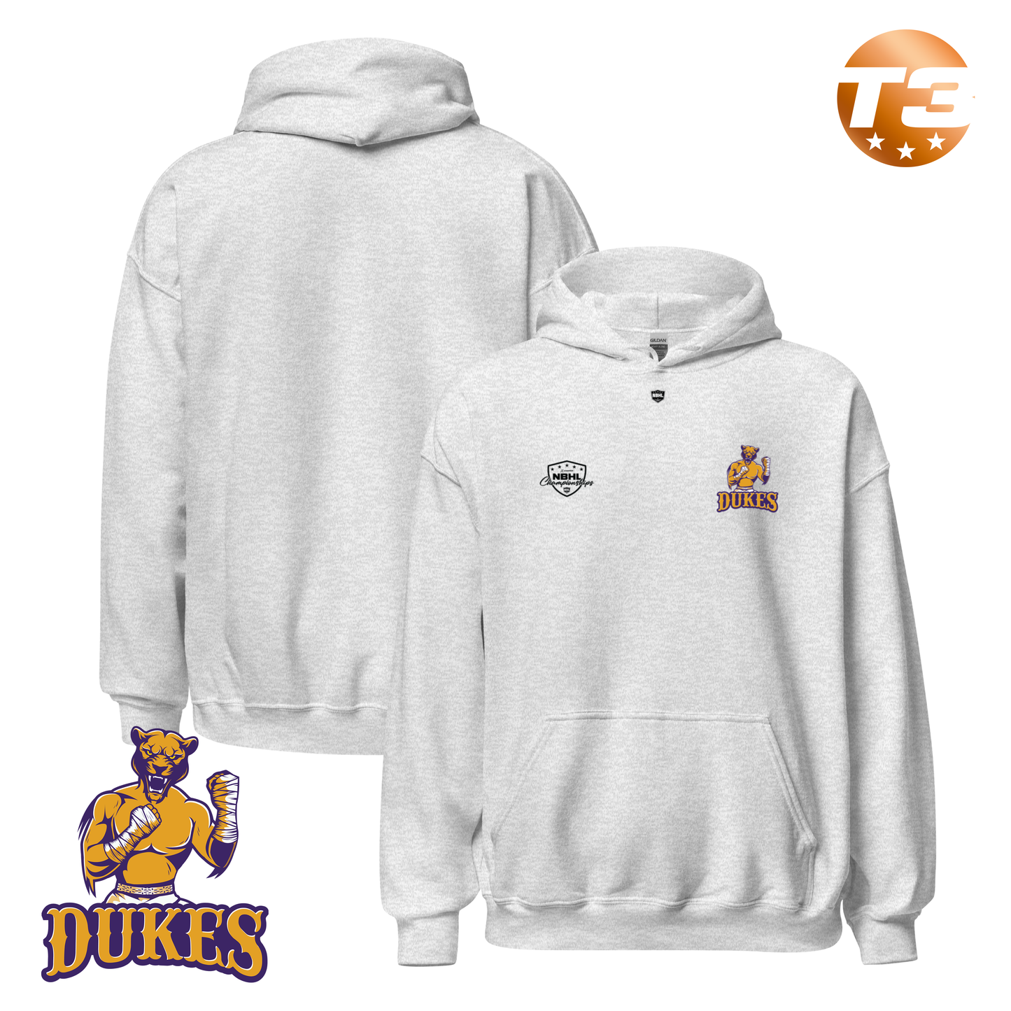 Columbus Dukes 2026 NBHL Cup Team Hoodie