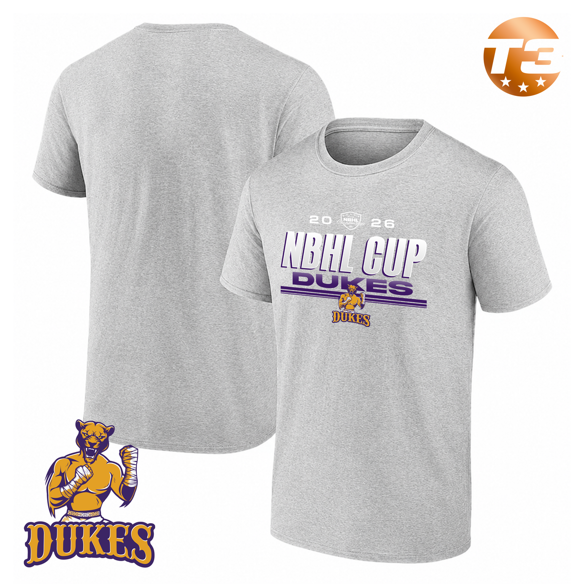 Columbus Dukes 2026 NBHL Cup Player Tee