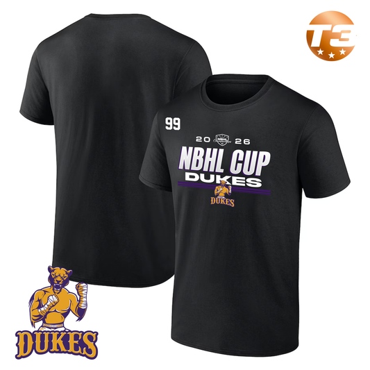 Columbus Dukes 2026 NBHL CUP PLAYER TEE