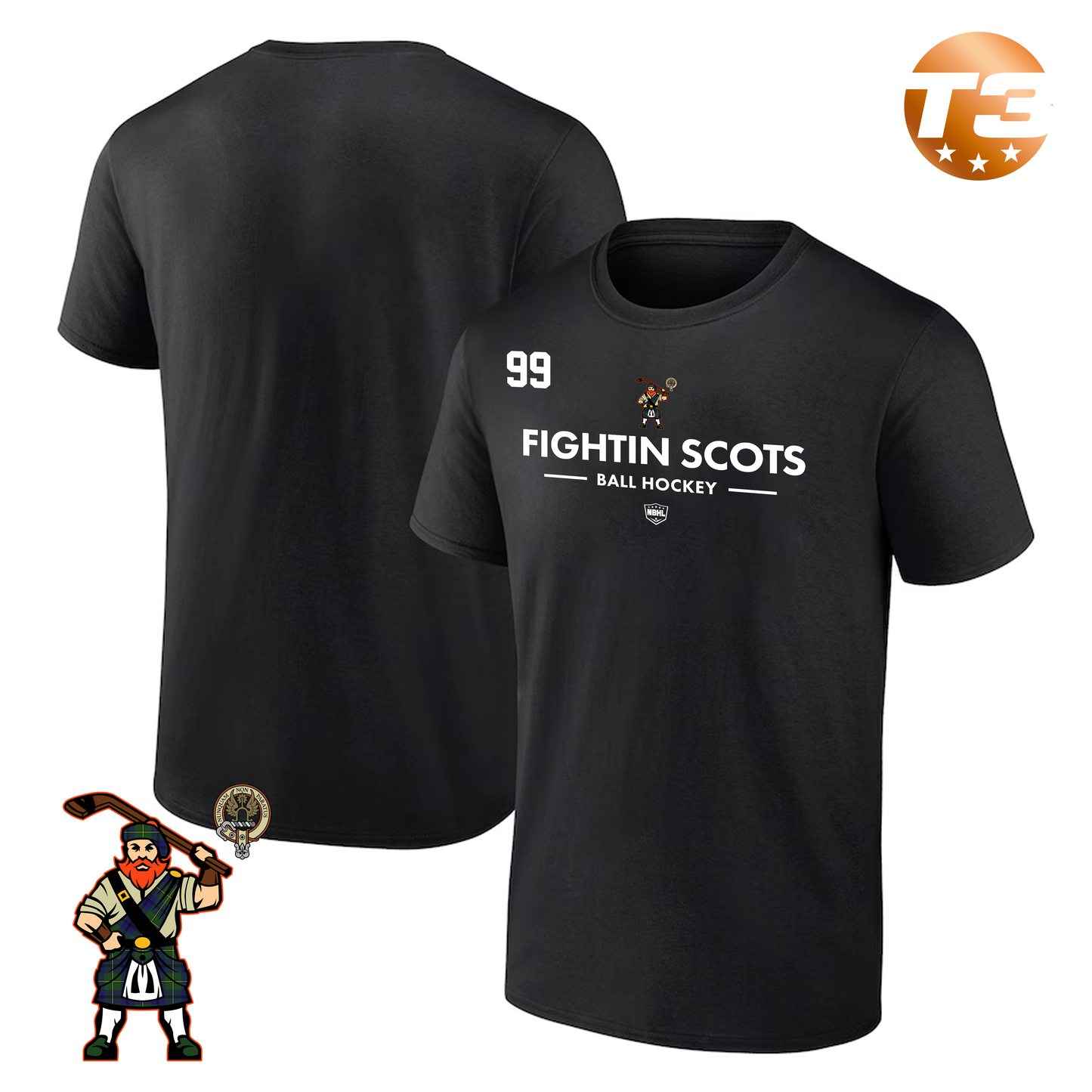Cranberry Fightin Scots 2026 Authentic Pro Primary T-Shirt