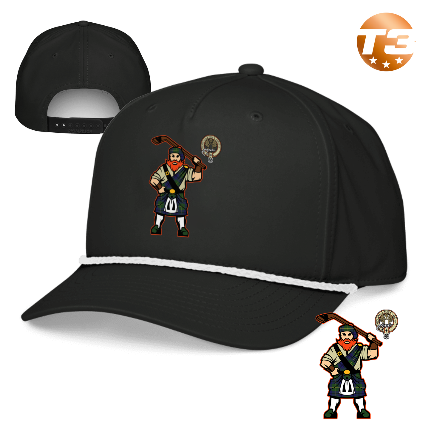 Cranberry Fightin Scots 2026 Rope Cap