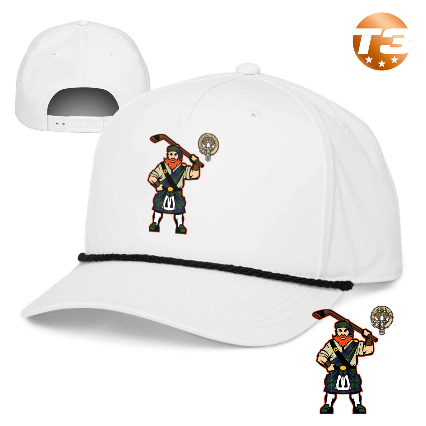 Cranberry Fightin Scots 2026 Rope Cap