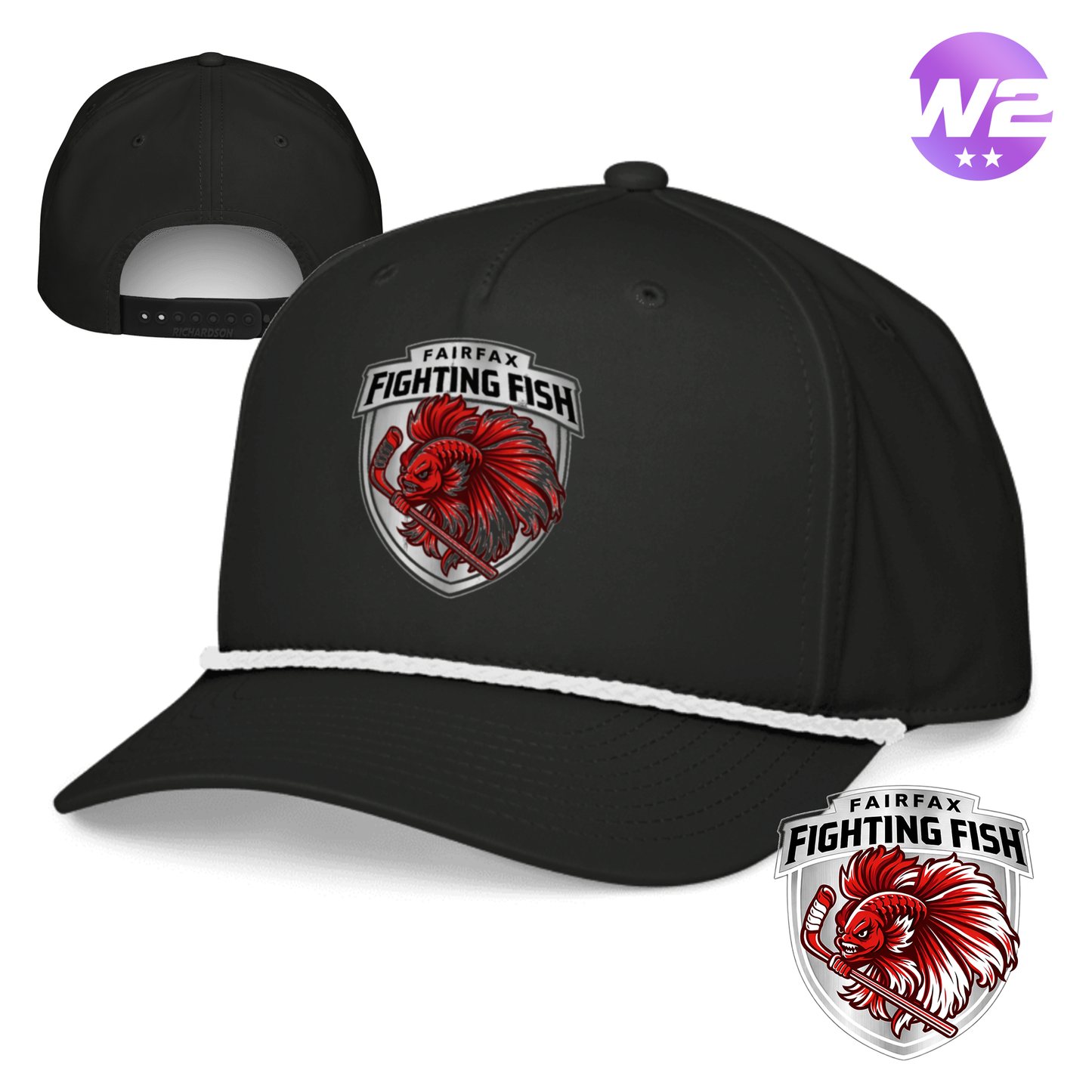 Fairfax Fighting Fish 2026 Rope Cap