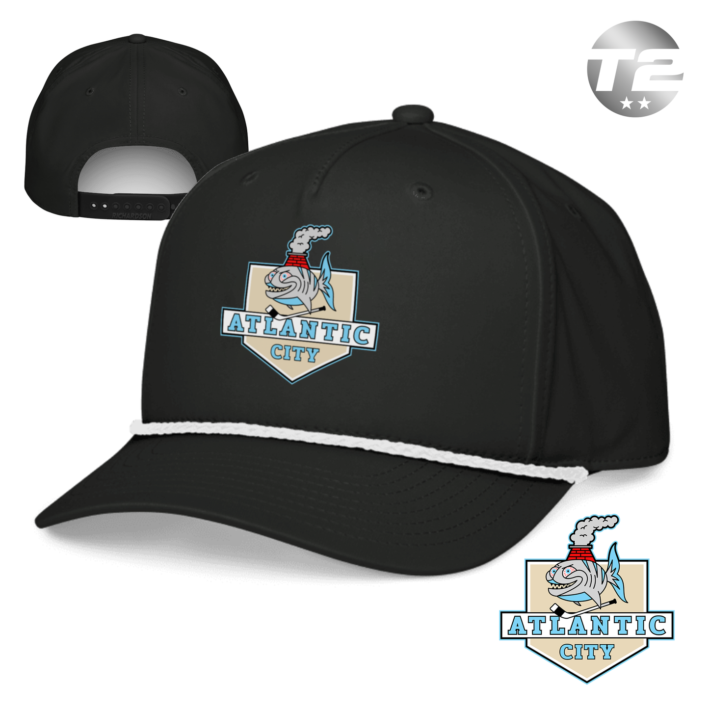 Atlantic City Fish 2026 Rope Cap